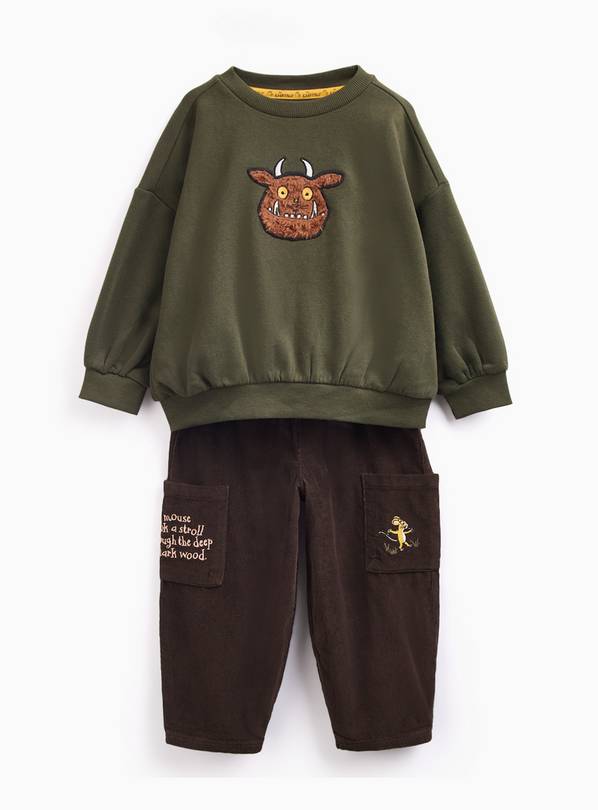 Pure Cotton Gruffalo Sweat Top & Bottoms Set 3-4 years